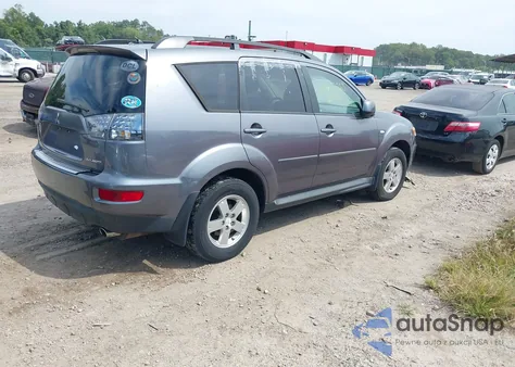 2010 Mitsubishi Outlander Es из США, поврежденный, VIN JA4AS2AW2AZ004037